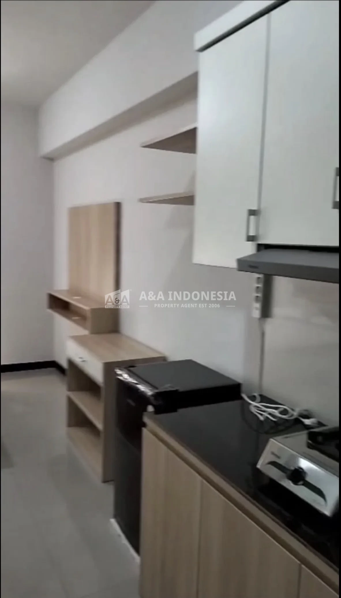 Dijual Apartemen Amega Surabaya — Studio 21 m² Lantai 9, Full Furnished Baru, Siap Huni - Thumbnail 2