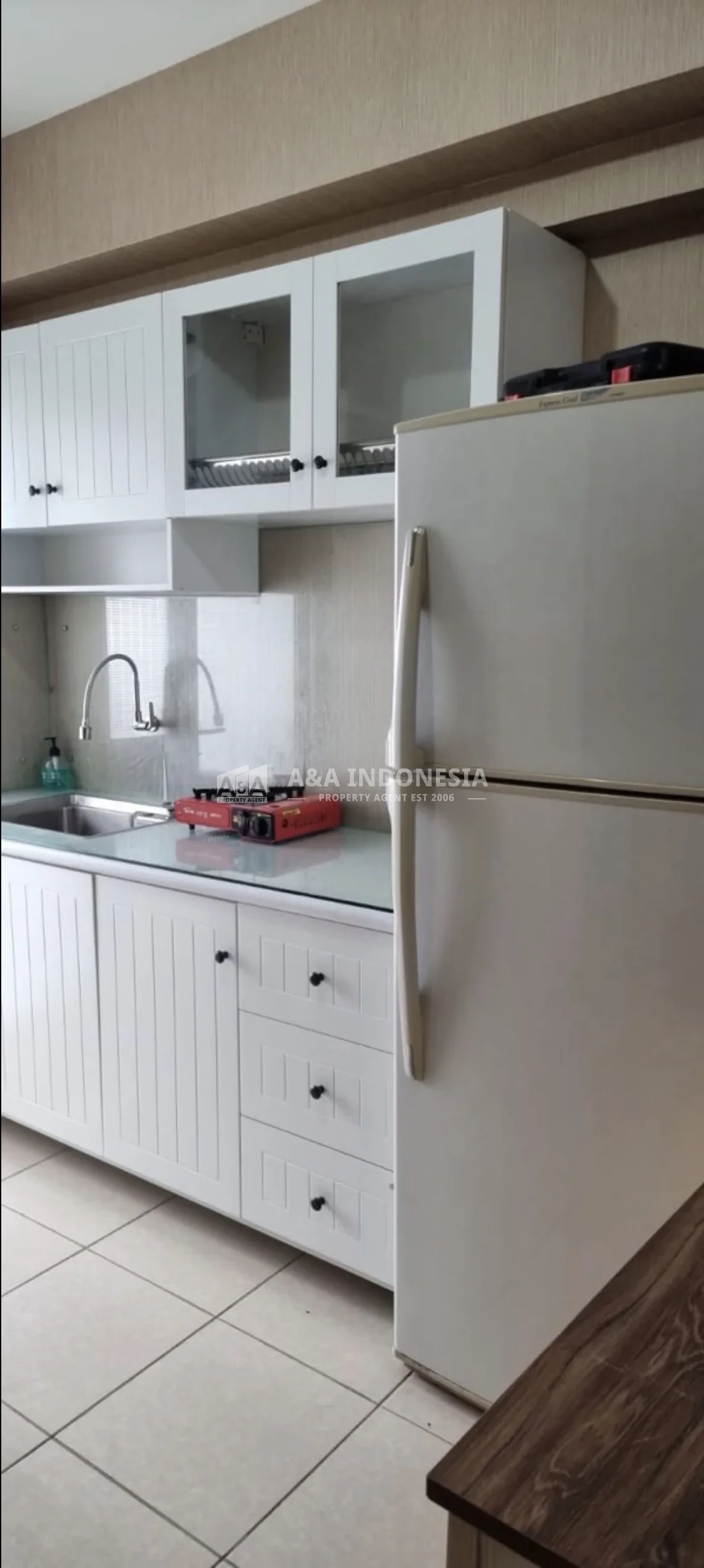 Apartemen PrinceTon Educity Surabaya — 2BR Full Furnish 36m² Hadap Selatan City View - Thumbnail 4