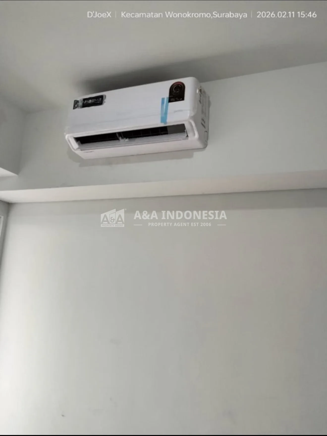Sewa Apartemen Klaska Residence Surabaya — Studio Full Furnished 25 m² City View, Listrik 1.300 Watt - Thumbnail 3