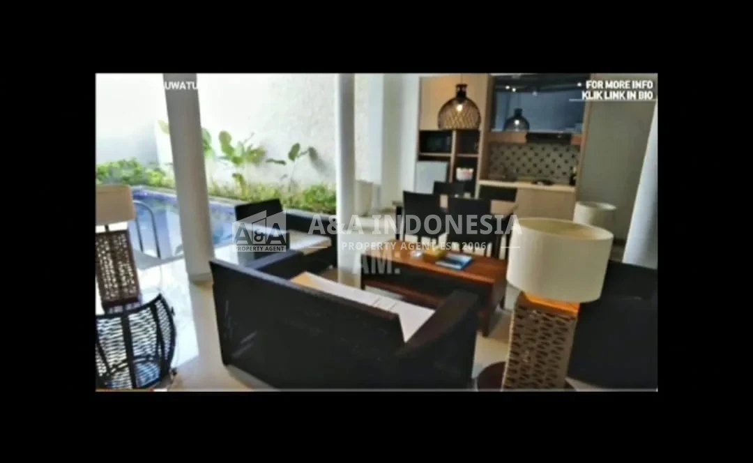 VILLA DIJUAL"OLA" Villa di Uluwatu Bali — Villa Cantik Mewah with Pool Strategis Dekat Pantai, Siap Huni SHM - Thumbnail 3