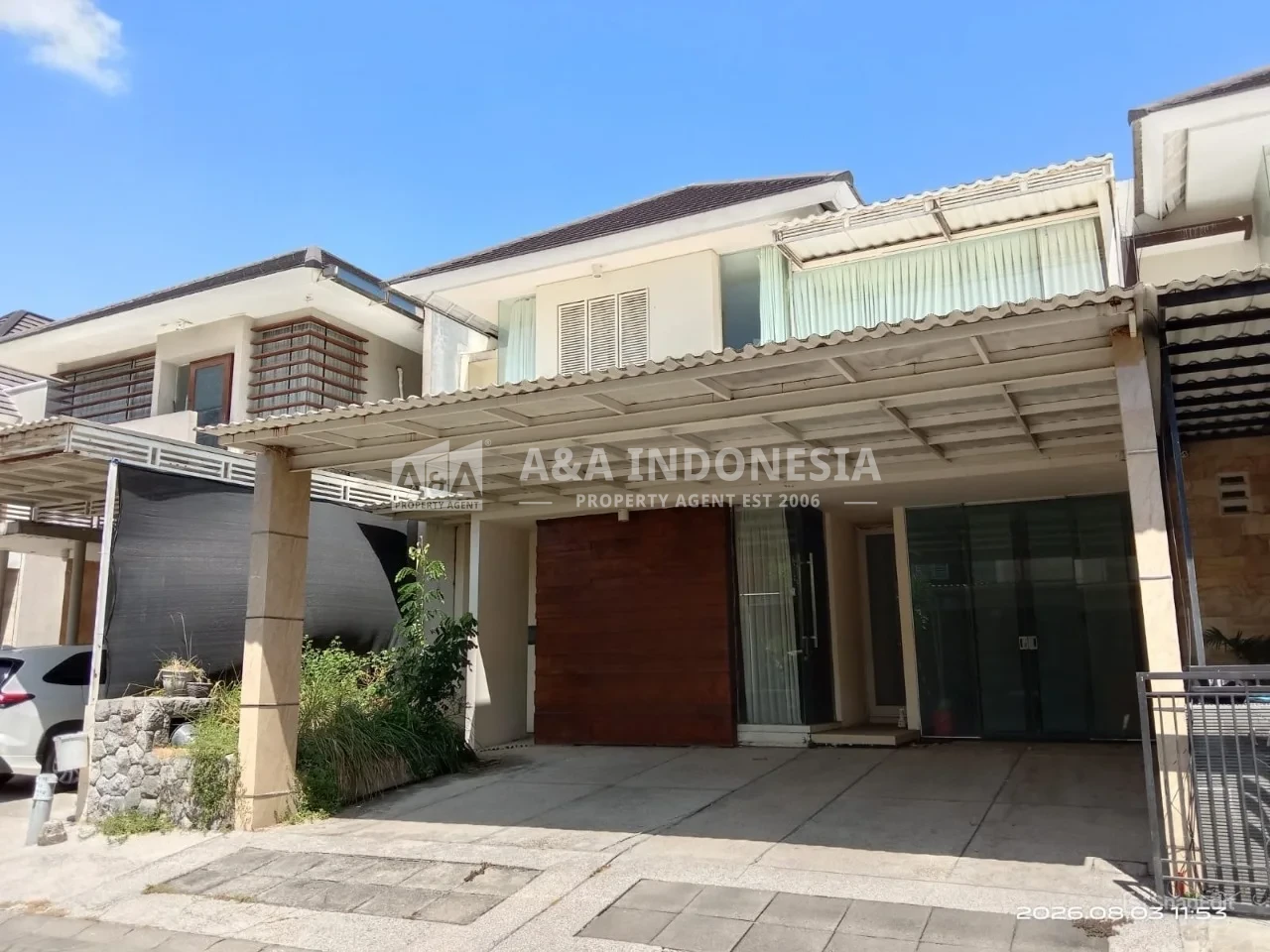 Jual Murah Lelang Rumah 2 Lantai Queenstown Lokasi Premium Citraland Surabaya