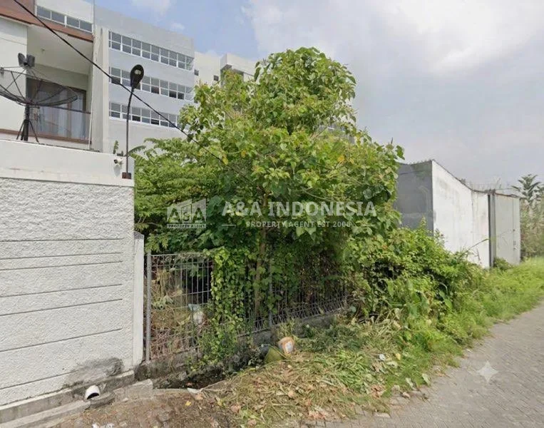 Dijual Tanah Strategis di Jalan Puncak Sambisari, Surabaya Barat, tepat di sebelah Meta School.