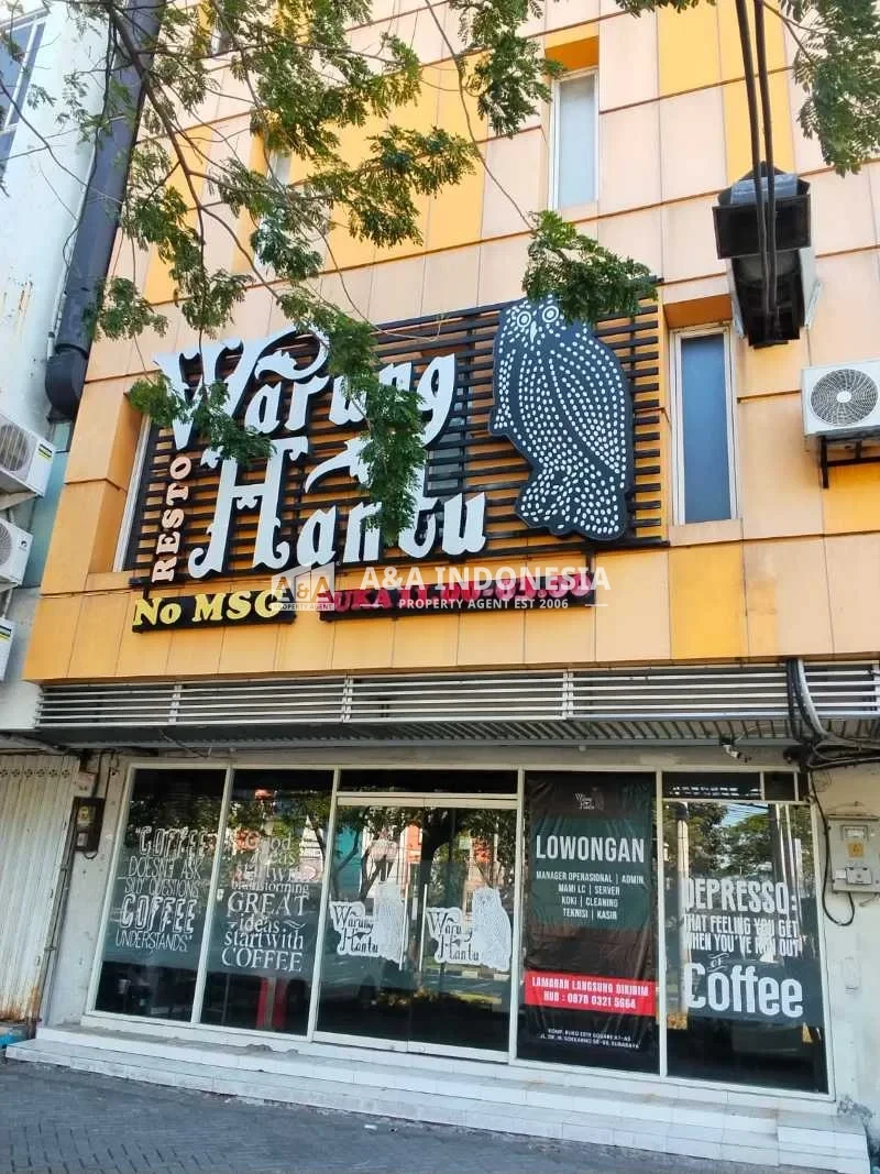 Dijual Ruko Lokasi Strategis Cocok Untuk Usaha Cafe Jalan Dr. Ir. H. Soekarno (MERR) Surabaya Timur - Image 1