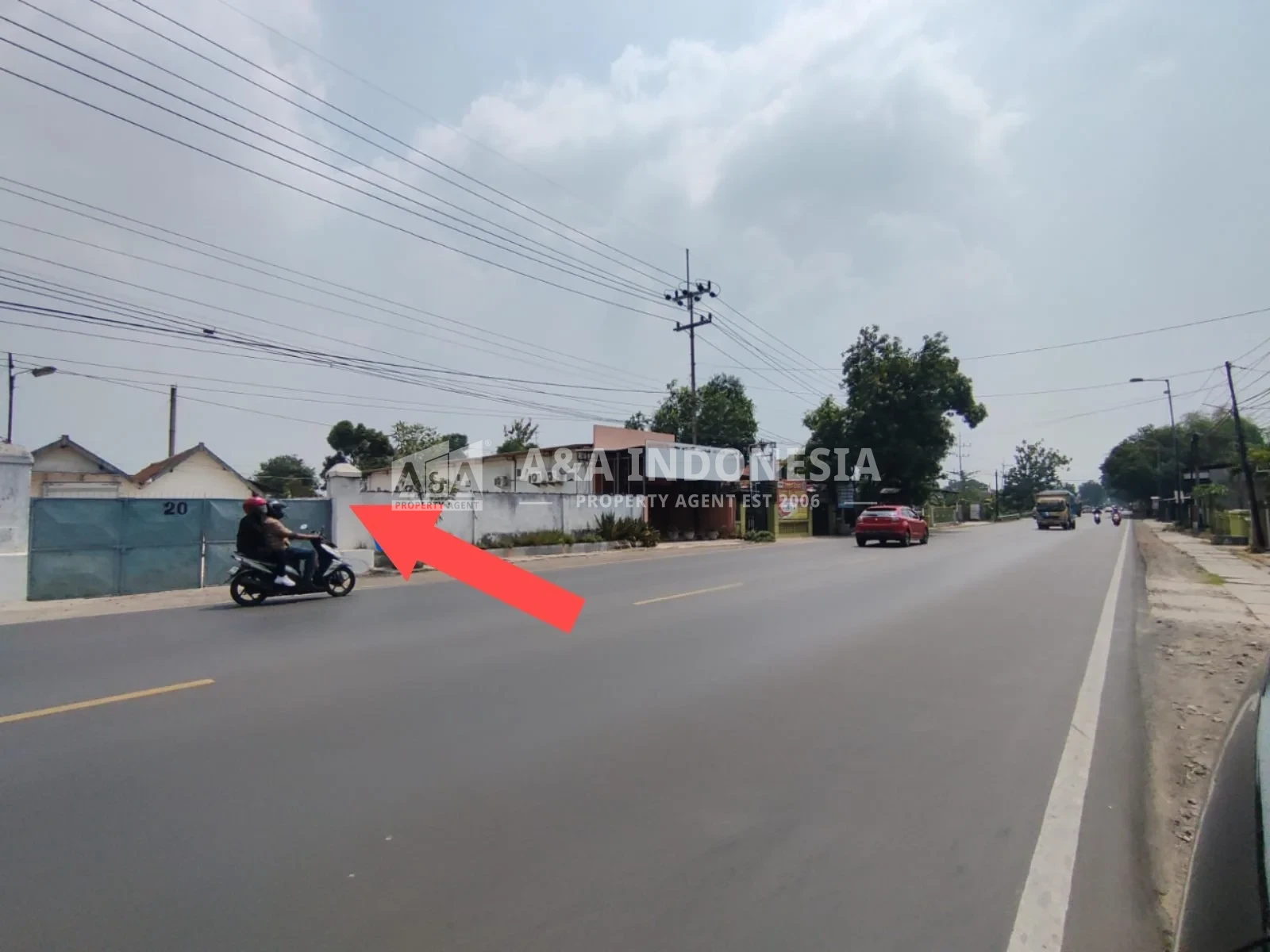 Jual Murah Lelang Lahan Ex Pabrik Jalan Raya Sumber Tebu Bangsal Mojokerto Surabaya - Image 1