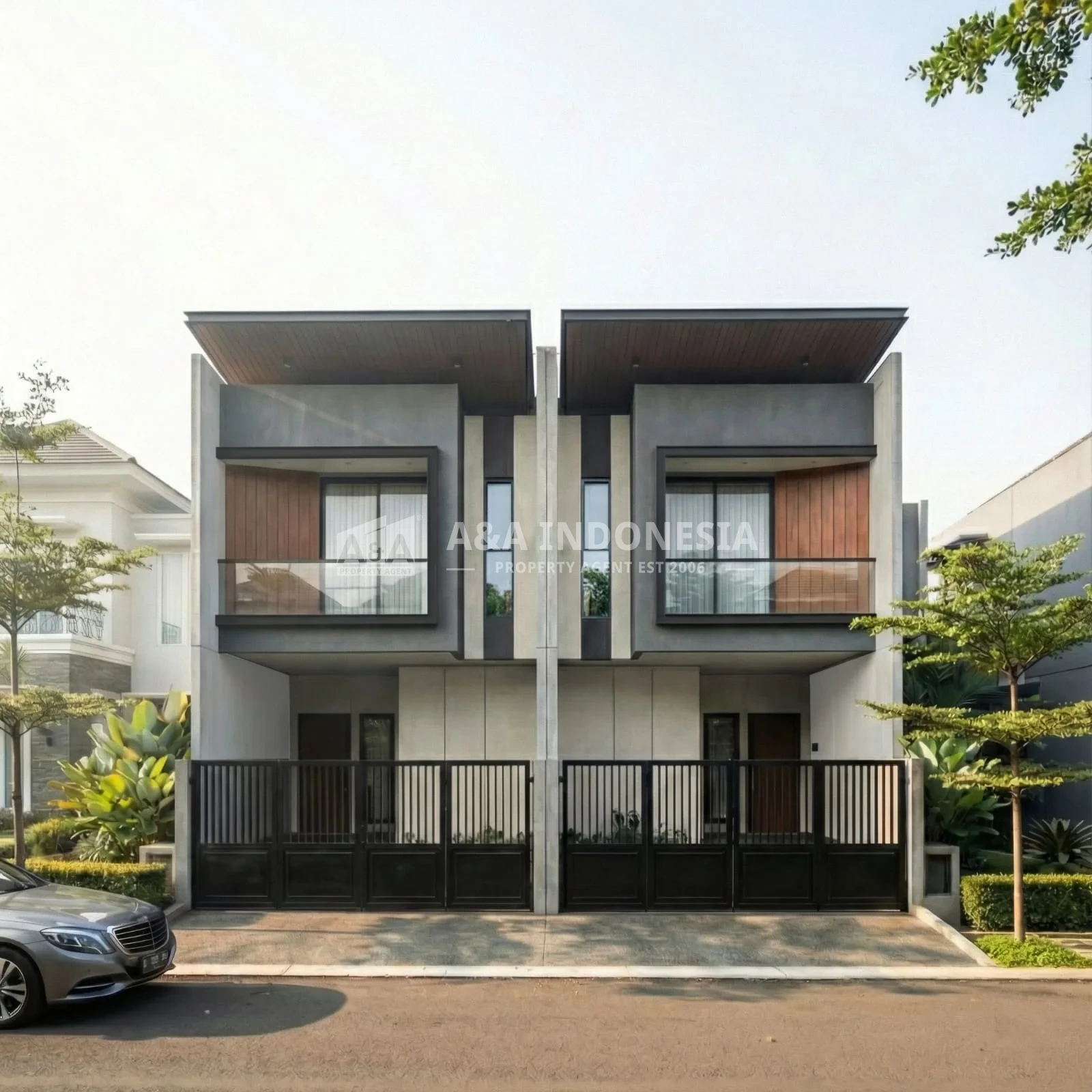Jual Rumah 2 Lantai Mewah Baru Klampis Semolo Barat Lokasi Strategis Surabaya