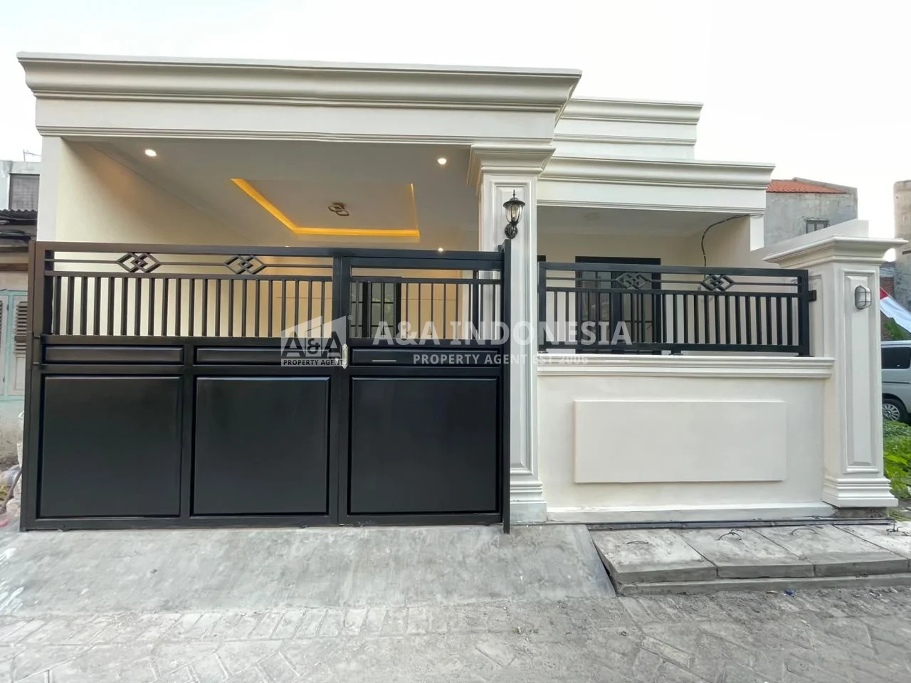 Jual Murah Rumah Baru 1 Lantai Siap Huni Kemlaten Lokasi Strategis Surabaya - Image 1