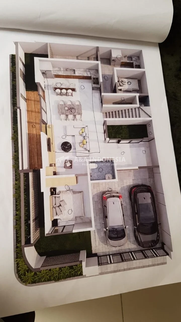 DIJUAL RUMAH STRATEGIS DI DARMO PERMAI SELATAN SURABAYA BARAT - Image 1