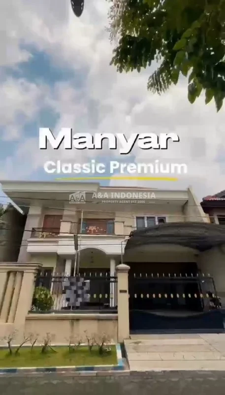 Dijual Rumah Lokasi Strategis, Luas Manyar Jaya Surabaya Timur - Image 1