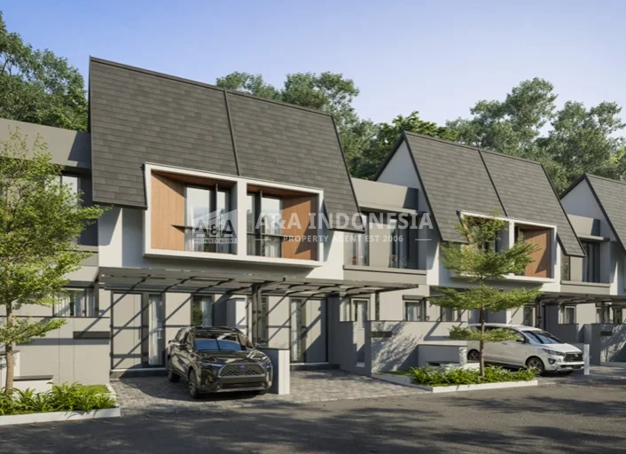 Dijual Rumah Minimalis Modern Eksklusif 2 Lantai di Harvest Link Type Fosa Standard Kebraon Karangpilang Surabaya Barat