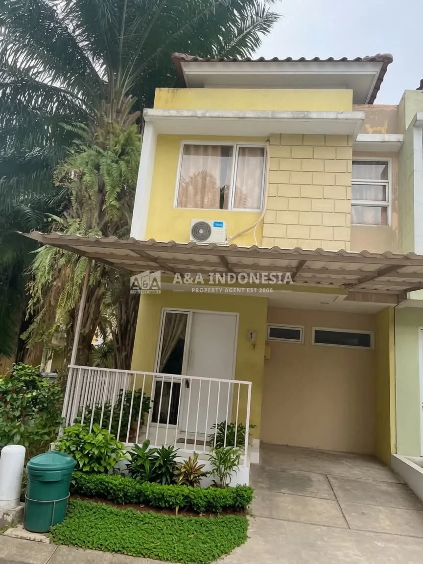 Dijual rumah hook di Cluster Virginia Villa, Gedung Serpong, Ring 1 Summarecon Serpong - Image 1
