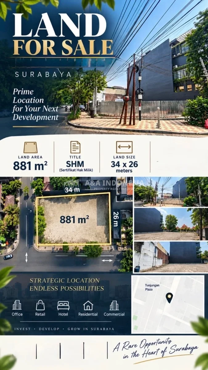 Dijual Tanah Komersial Strategis Di Jalan Raya Dr Soetomo Surabaya Pusat - Thumbnail 5