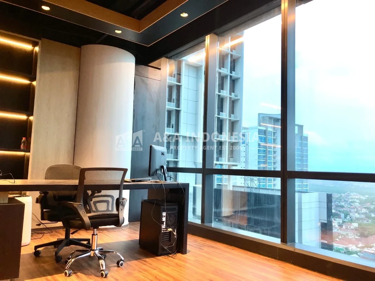Dijual Office Tower Ciputra World Surabaya Barat Lantai 22 – City View, High Zone, Dekat Lift - Image 1