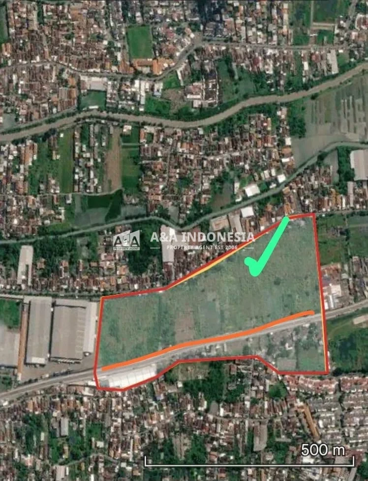 Dijual Tanah Industri Lokasi Strategis Lingkar Timur Sidoarjo - Image 1