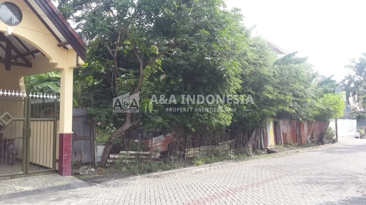 Dijual Tanah 2 Kavling Dekat Jalan Besar Lokasi Pradah Indah Di Surabaya Barat
