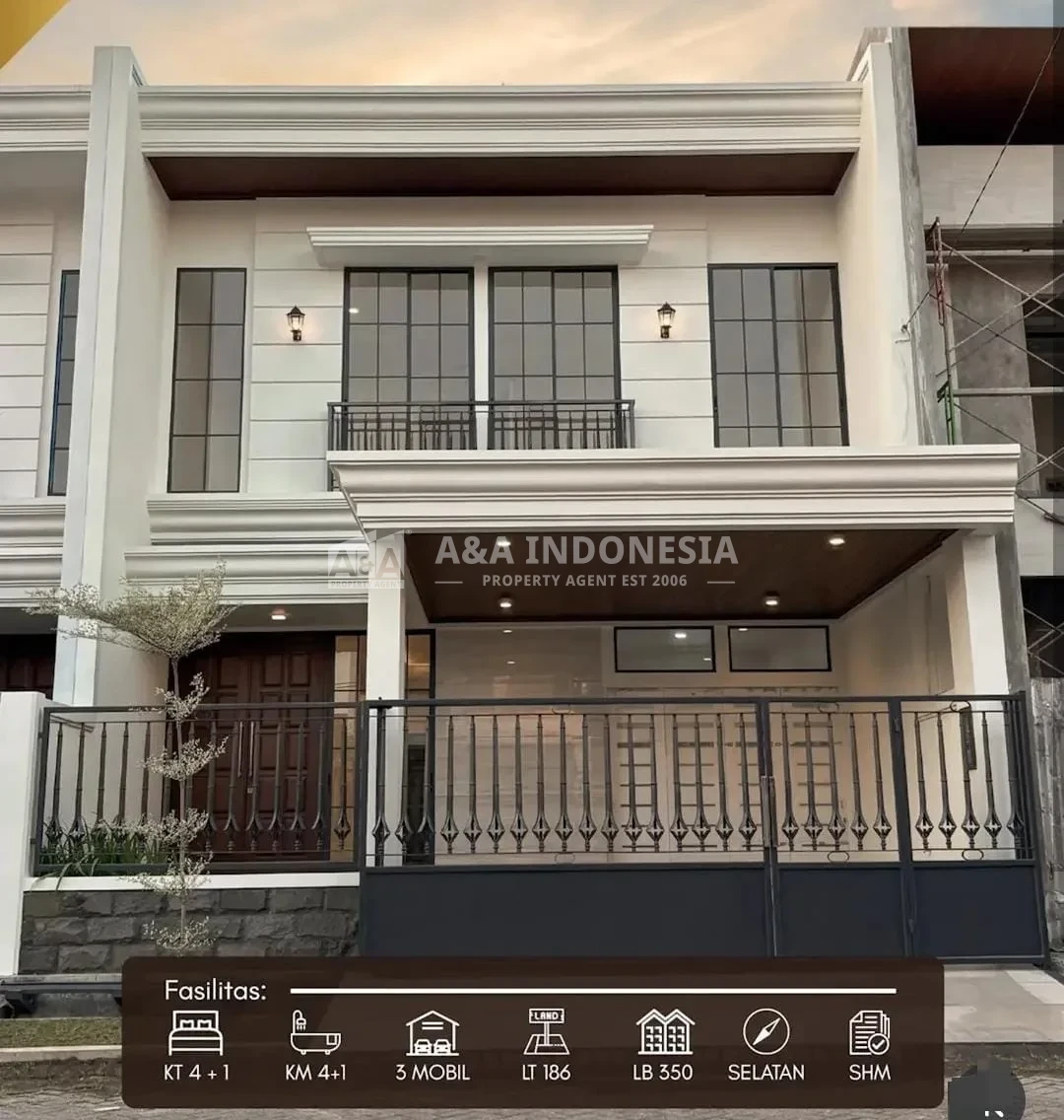 Jual Rumah Mewah Baru Gress 2 Lantai Galaxy Bumi Permai Araya Terjangkau Lokasi Premium Surabaya Timur - Thumbnail 7