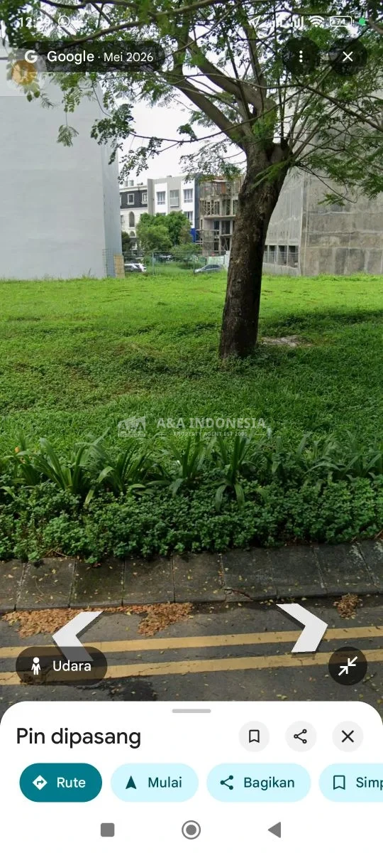 Jual Kavling Tanah Raya Waterfront Premium Lokasi Prestisius Citraland Utama Surabaya
