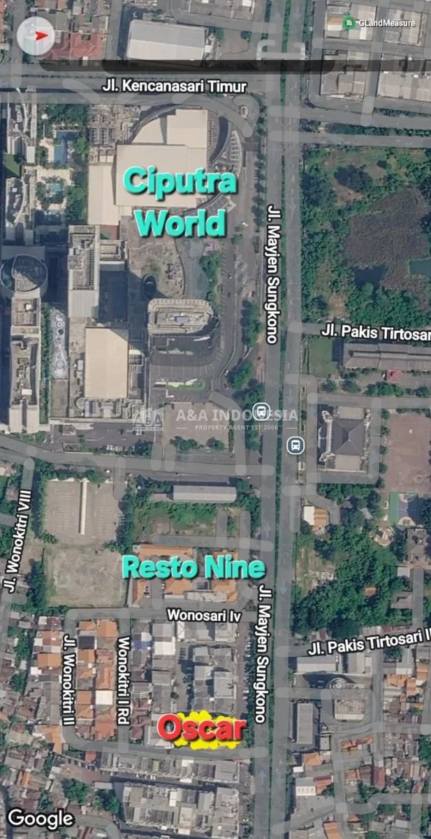 Dijual Property Langka Nol Jalan Raya di Mayjend Sungkono – Surabaya Barat, - Thumbnail 3