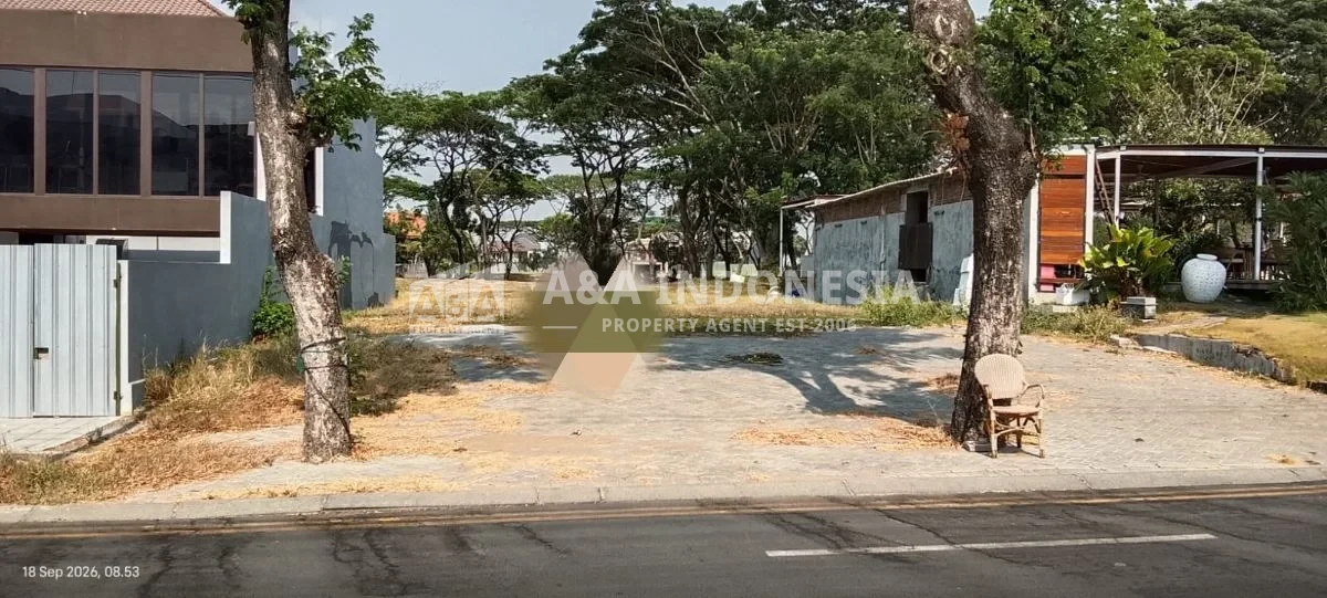 Disewakan Tanah Lokasi Ramai Nol Jalan Kembar Bukit Telaga Golf Di Citraland Surabaya Barat - Image 1