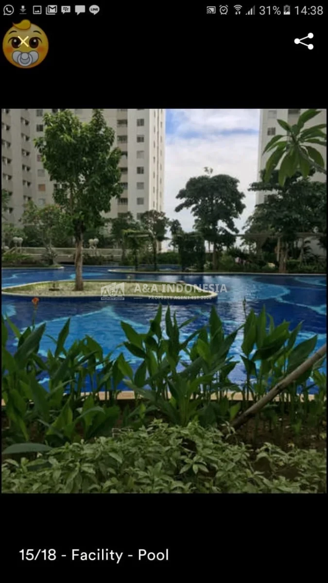 DISEWAKAN APARTEMENT PRINCETOWN PAKUWON CITY SURABAYA TIMUR - Thumbnail 5