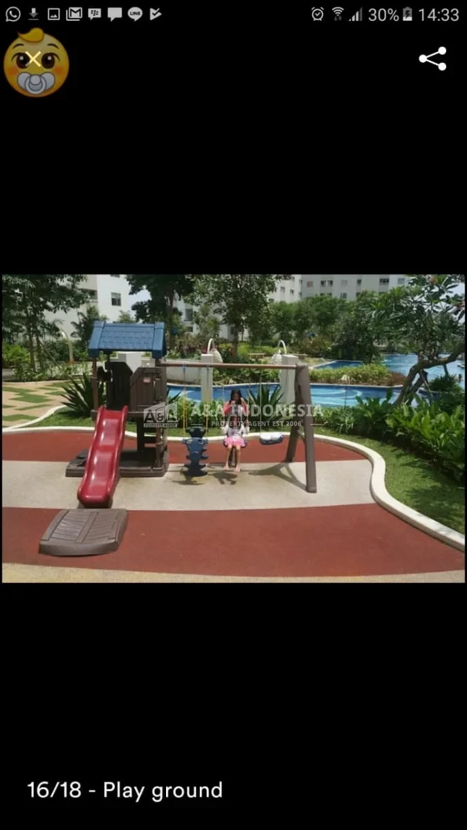 DISEWAKAN APARTEMENT PRINCETOWN PAKUWON CITY SURABAYA TIMUR - Thumbnail 8