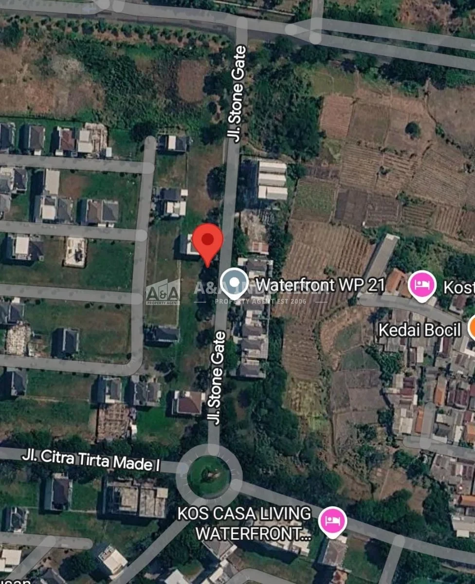 Jual / Sewa Tanah Premium Water Front Jalan Raya Stone Gate Citraland Utama Surabaya - Thumbnail 2