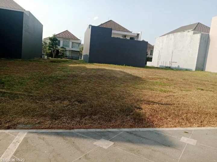 Dijual Tanah Strategis Under 9 Miliar di Raffles Boulevard Surabaya Barat