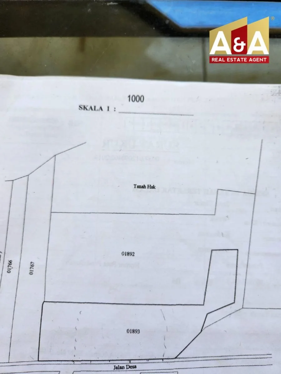 Dijual Tanah Nol Lokasi Strategis di Jalan Kedamean Gresik