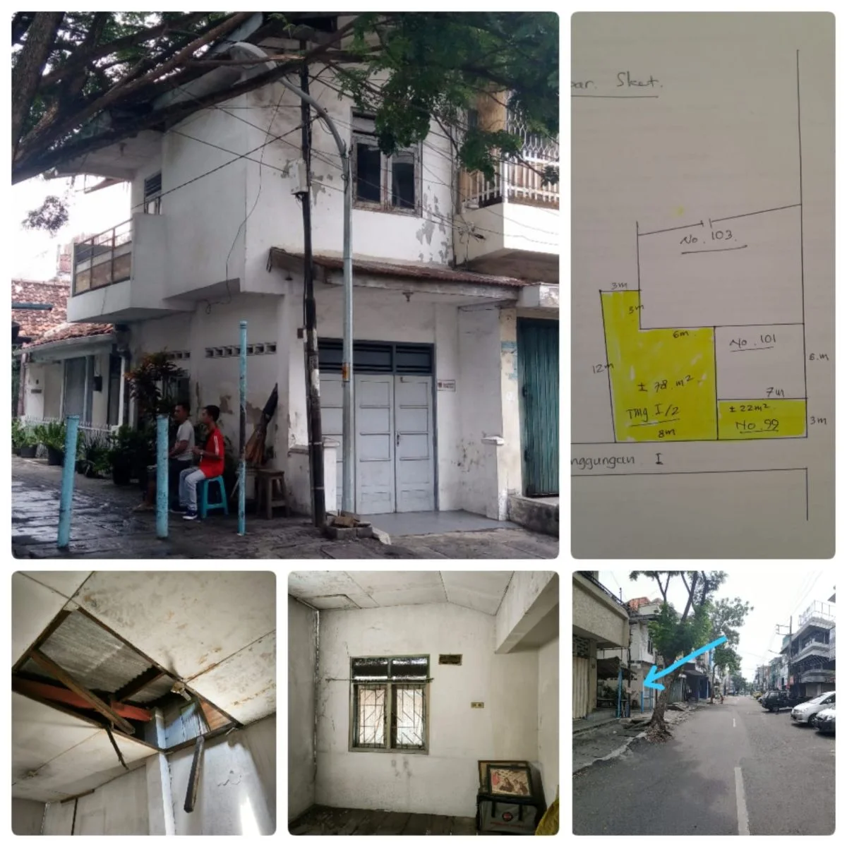 Dijual Cepat Rumah 2 Lantai Wilayah Surabaya Pusat