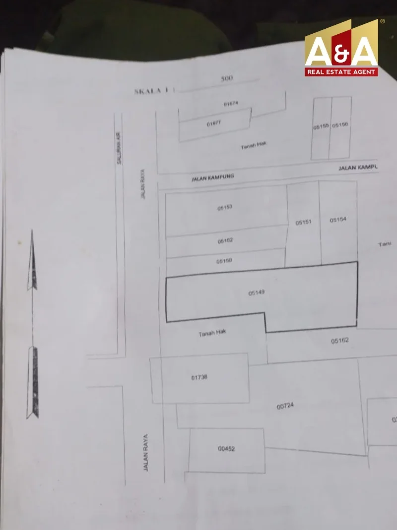 Dijual Tanah Lokasi Strategis di Raya Randegansari Gresik