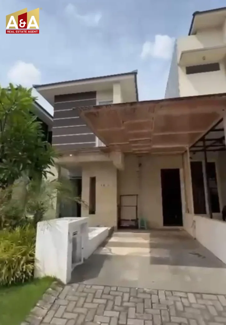 Dijual Rumah Minimalis 2 Lantai Dian Istana Moca Verbana Surabaya Barat