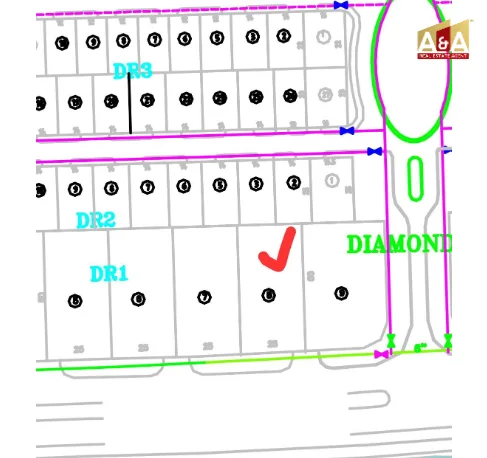 Disewakan Tanah Kavling di Diamond Hill Citraland Surabaya Barat