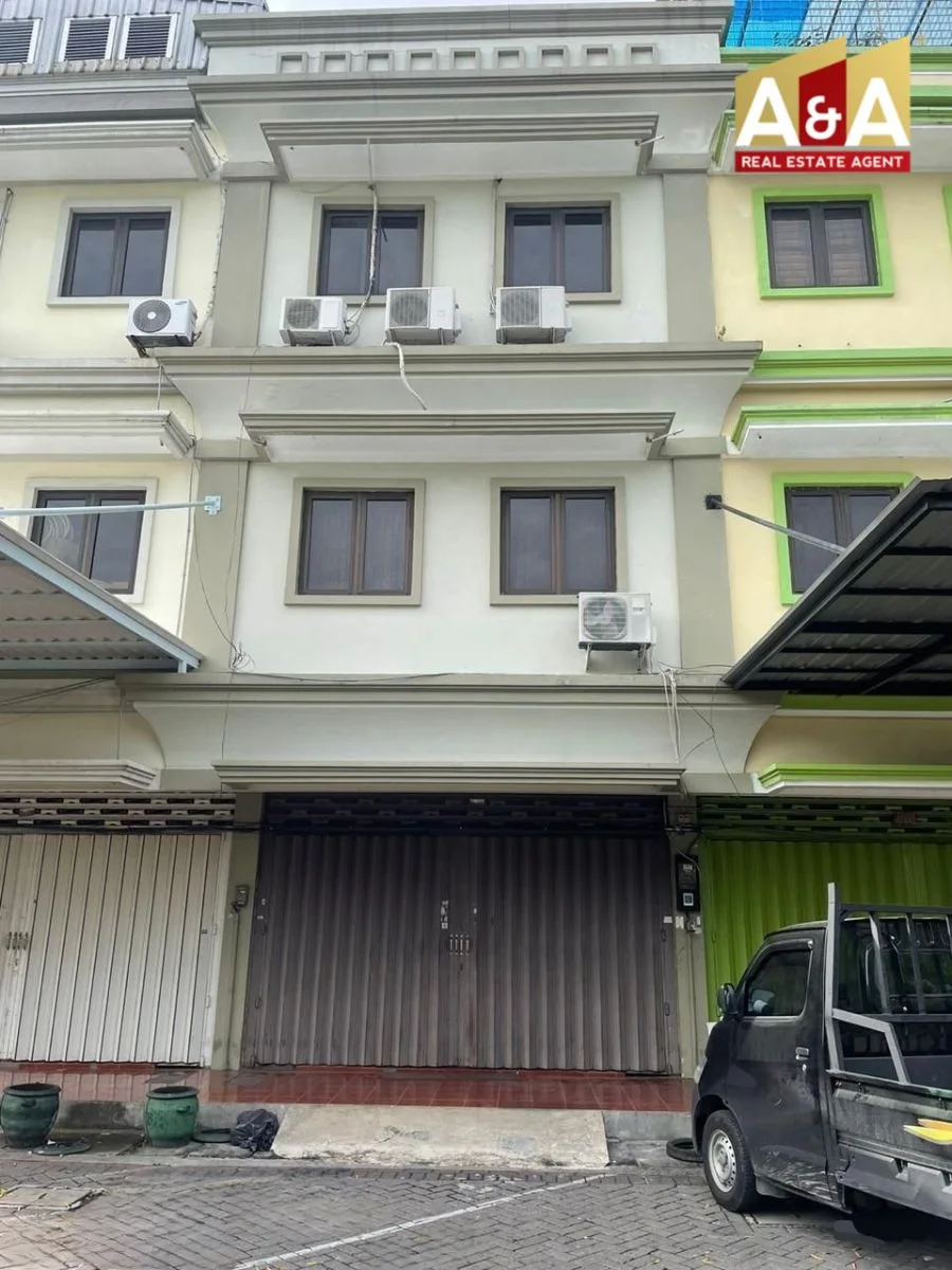 Disewakan Ruko Lokasi Strategis Galaxy Bumi Permai Surabaya Timur