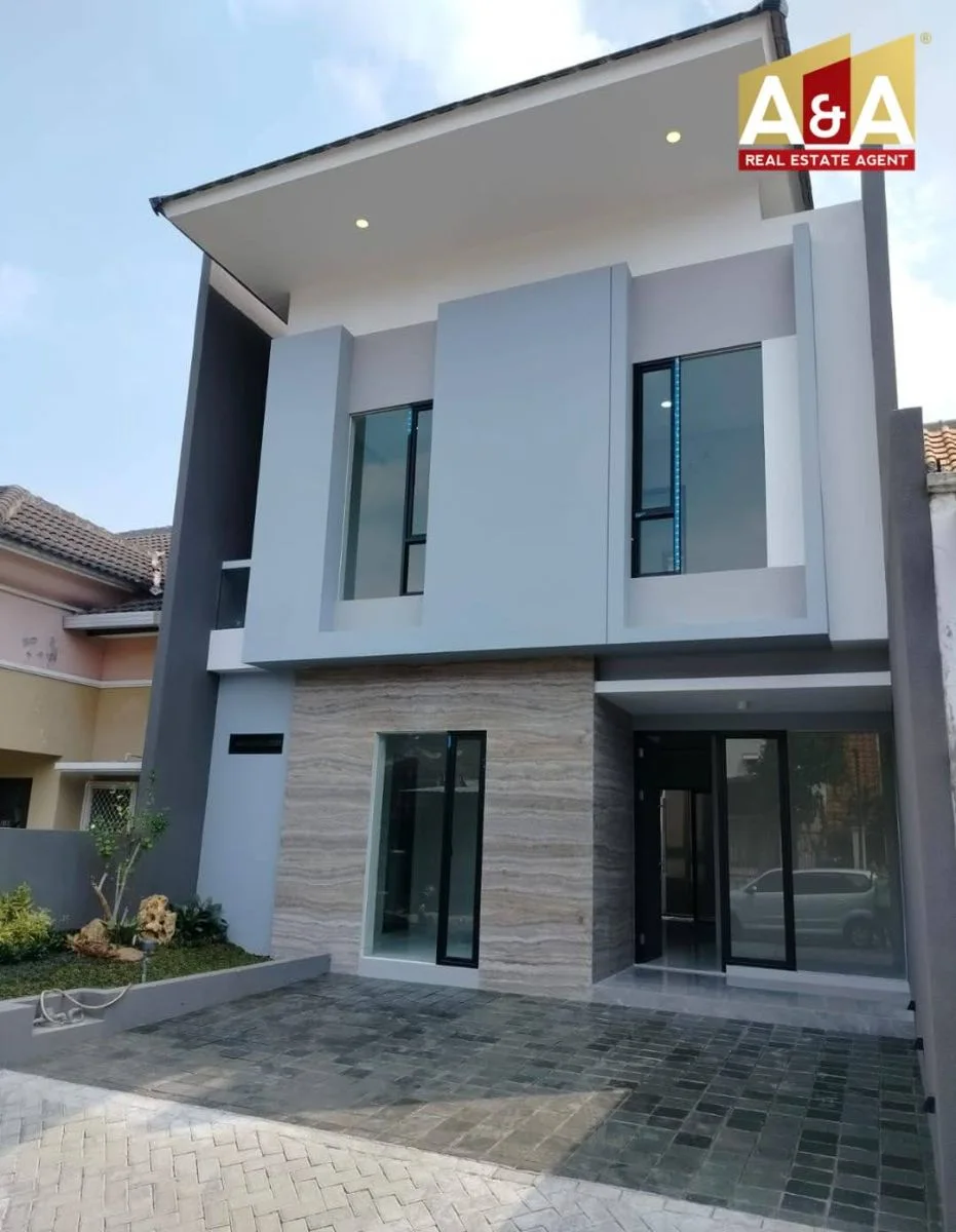 Dijual Rumah Baru Strategis di Taman Puspa Raya Wilayah Surabaya Barat