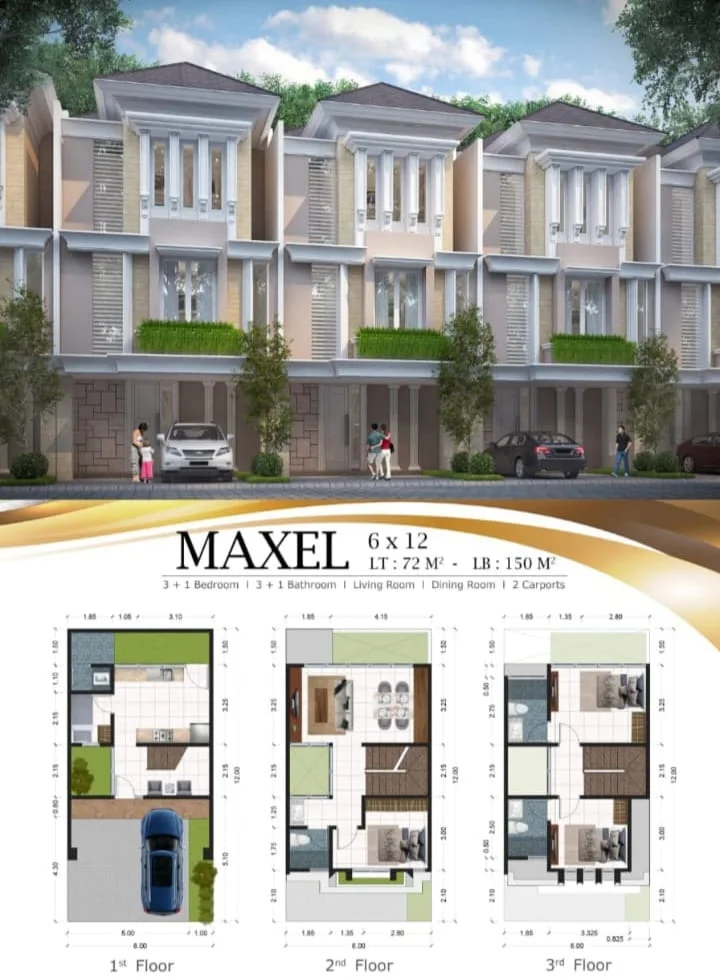 Dijual Rumah Minimalis Modern di Dharmahusada Indah Barat Surabaya Pusat