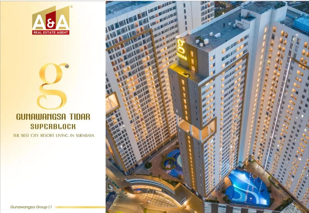 Dijual Apartemen Gunawangsa di Wilayah Surabaya Pusat Tower A