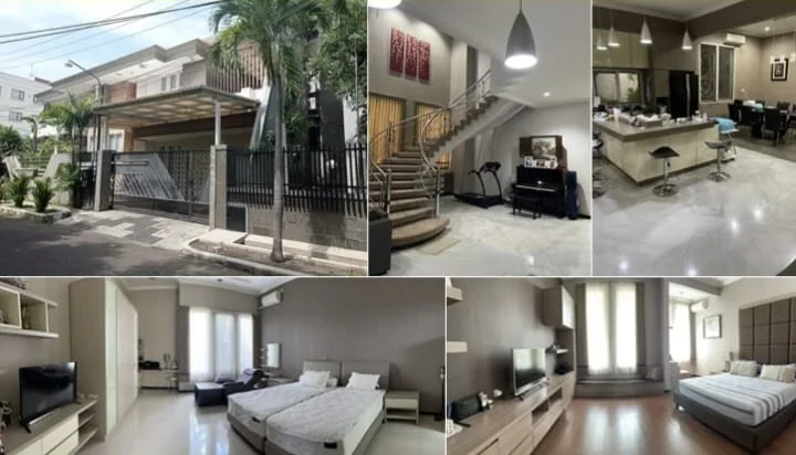 Dijual Rumah Mewah di Raya Satelit Barat Surabaya Barat - Thumbnail 2