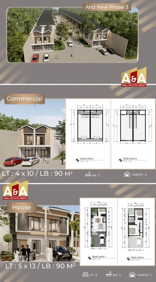 Dijual Ruko Strategis Primary di Kencana Residence 3 Surabaya Utara