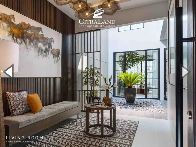 Dijual Rumah Mewah Baru Gress 5 BR Harga Dibawah 8M an di Kawasan Aquamarine Citraland Surabaya Barat - Thumbnail 4