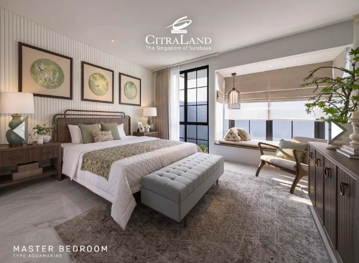 Dijual Rumah Mewah Baru Minimalis Gress di Aquamarine Citraland Surabaya Barat - Thumbnail 4