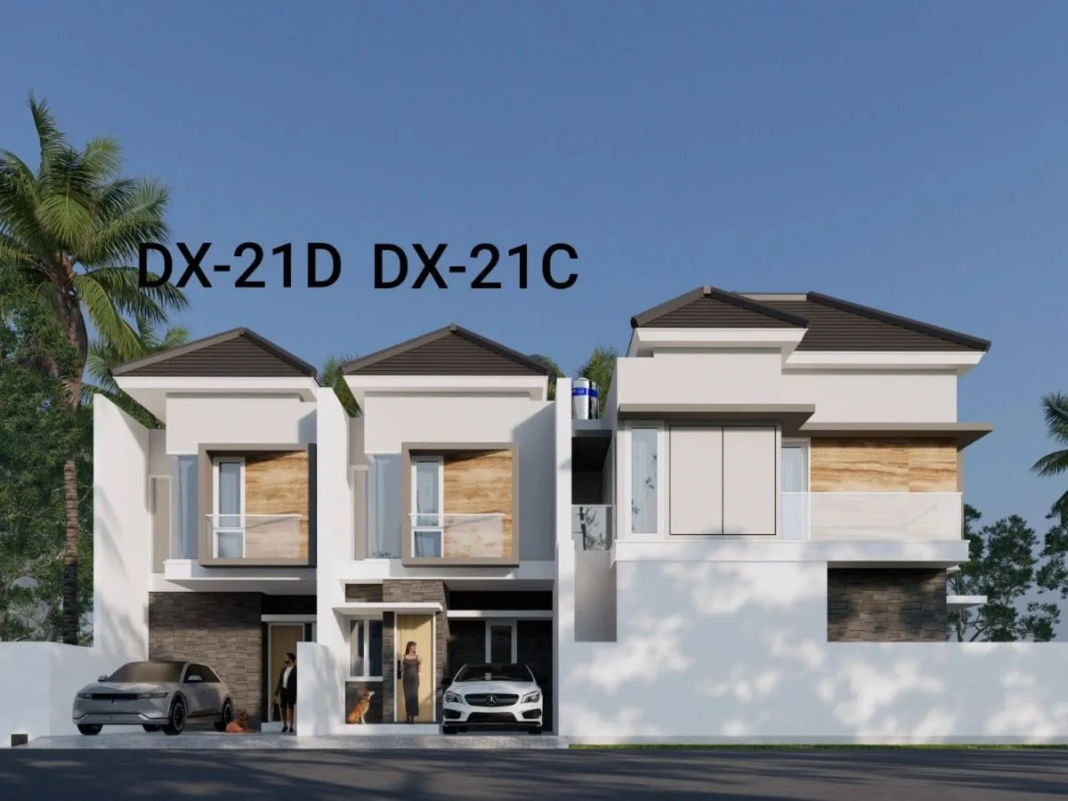 Dijual Rumah Baru Gress 2 Lantai Modern Minimalis di Wiyung Surabaya Barat - Image 1