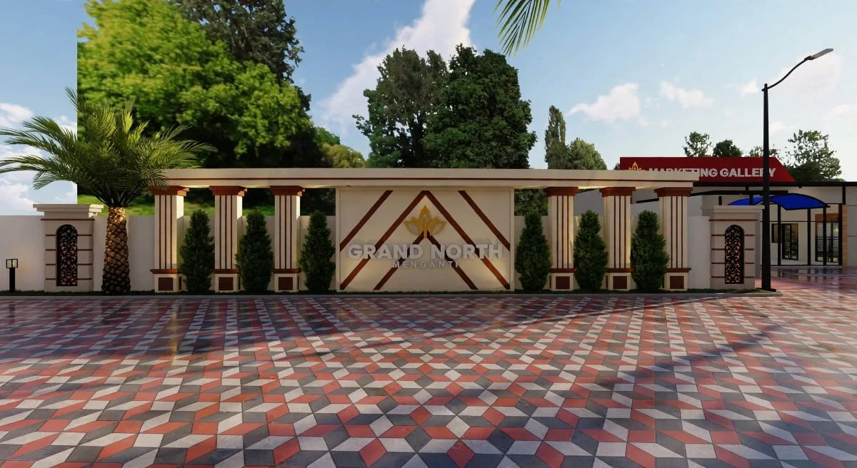 Dijual Rumah Baru Modern Minimalis di Grand North Menganti Gresik