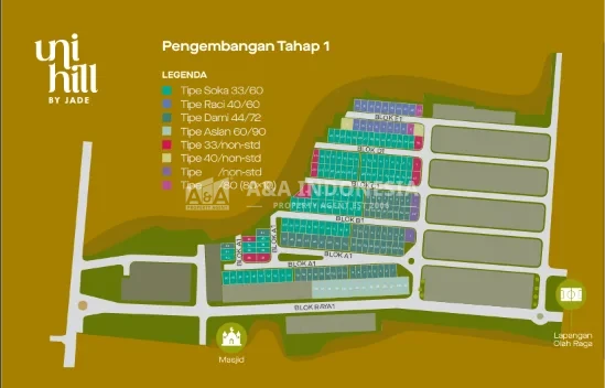 Dijual Rumah Minimalis di Unihill By Jade Kedamean Gresik - Thumbnail 3