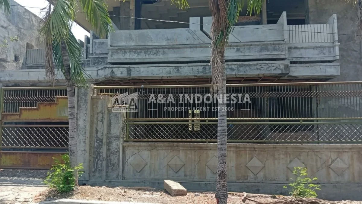 Jual Rumah Mewah 2 Lantai Setengah Jadi Darmo Harapan Lokasi Premium Strategis Surabaya Barat - Thumbnail 4