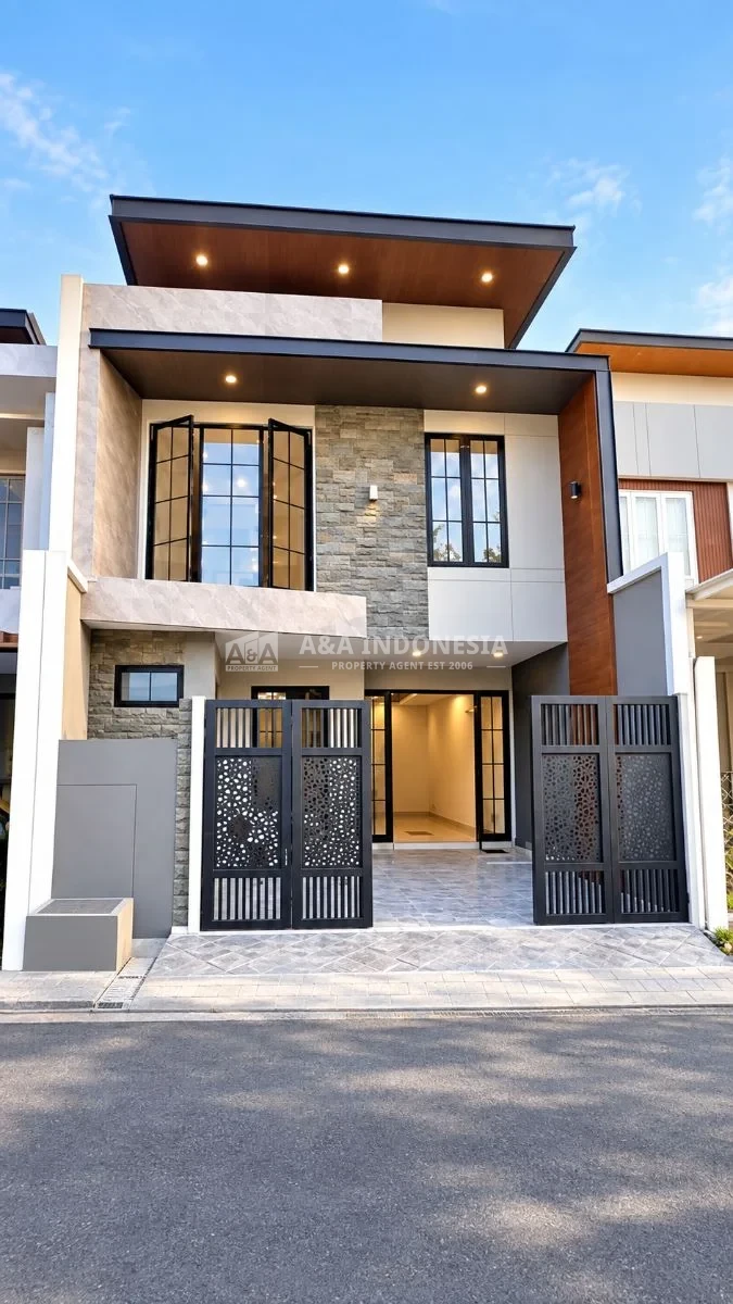 Dijual Rumah Ideal New Minimalis di Manyar Tirtoyoso Surabaya Timur