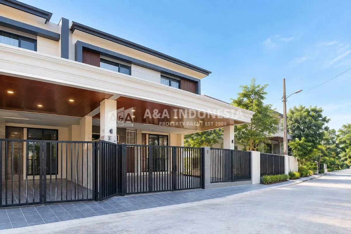Dijual Rumah New Minimalis Hook di Perumahan Taman Pondok Indah, Wiyung Surabaya Barat