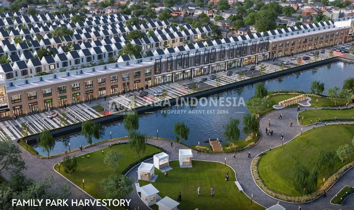 Dijual Rumah Mewah untuk Keluarga Besar di Montgomery Row Grand Harvest Surabaya Barat - Thumbnail 2