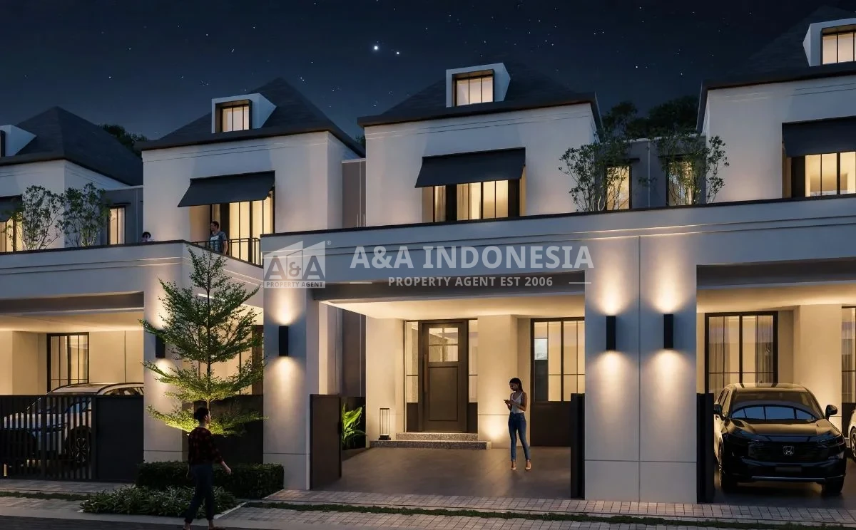 Dijual Rumah Mewah untuk Keluarga Besar di Montgomery Row Grand Harvest Surabaya Barat - Thumbnail 4
