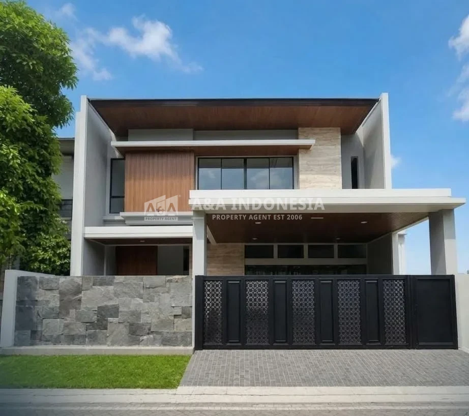 Jual Rumah 2 Lantai Mewah Baru San Antonio Lokasi Prestisius Surabaya Timur