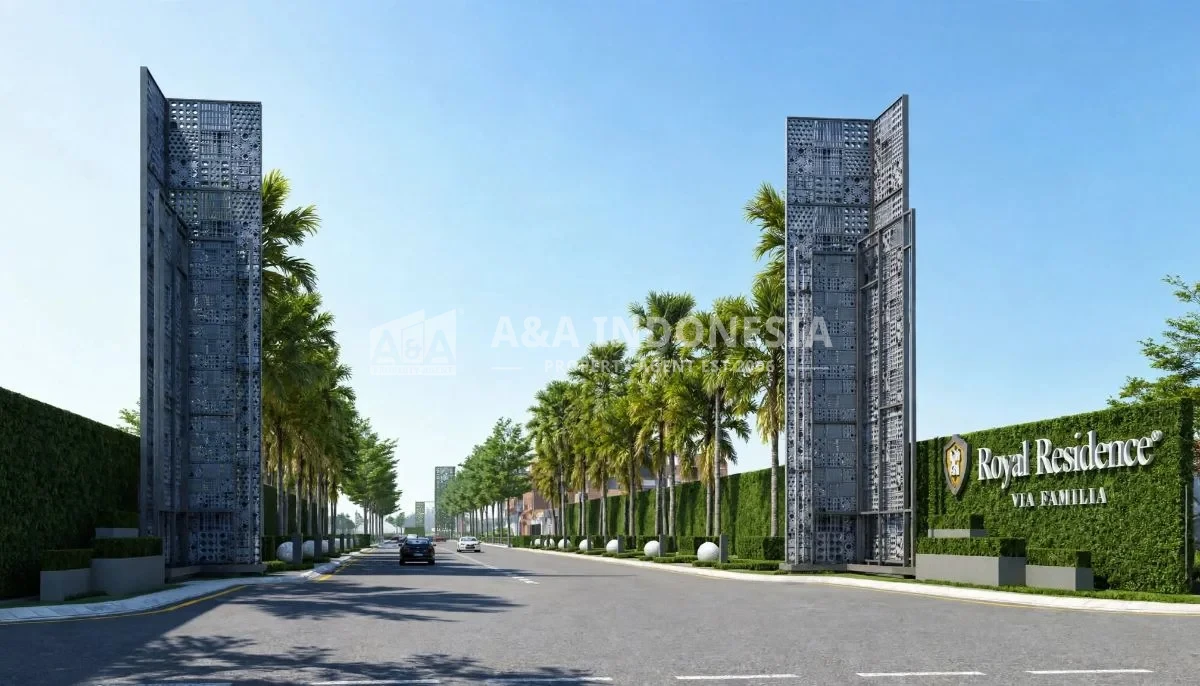 Dijual Rumah Indent 1M-an di Royal Residence 2 Via Familia Menganti Gresik