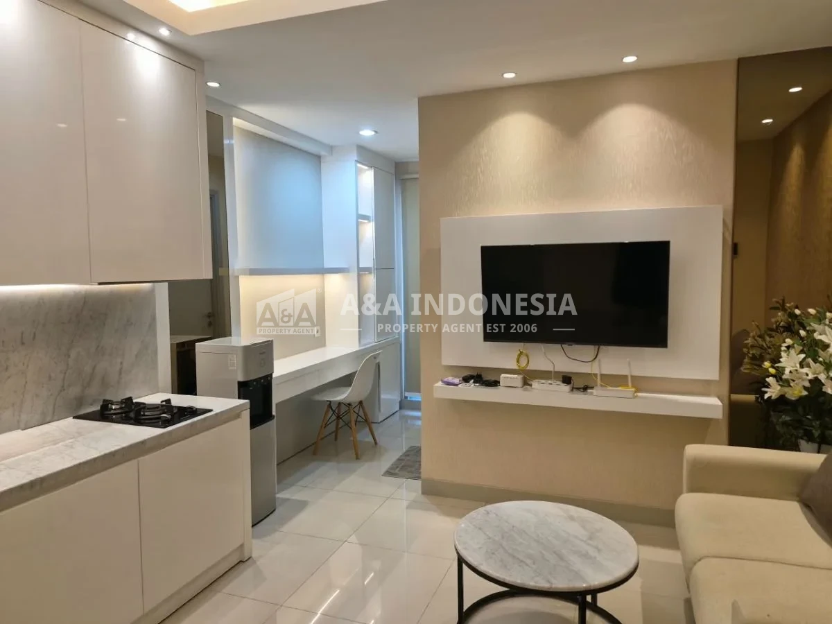 Disewakan Unit Studio Apartemen Grand Sungkono Lagoon Tower Caspian Lokasi Strategis Surabaya Barat - Thumbnail 2